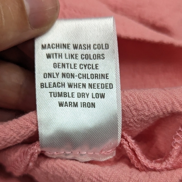 The Tog Shop Petites Half Button Popover Top Sz PL - Picture 12 of 12